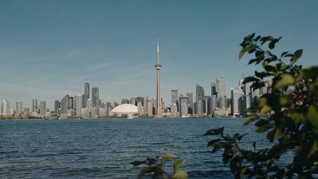 Toronto city skyline, Ontario, Canada