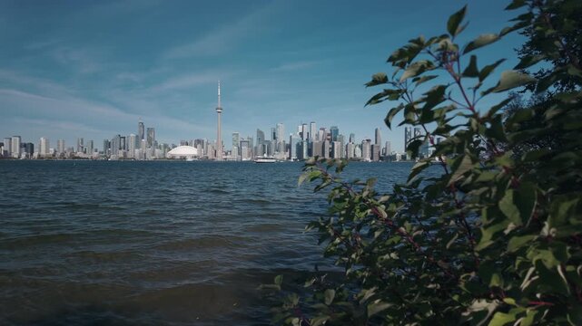 Toronto city skyline, Ontario, Canada