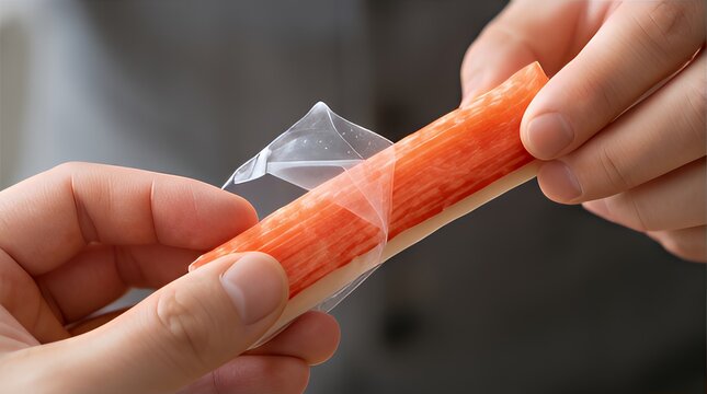 Premium Crab Stick: Fresh Seafood Snack with Natural Flavor
