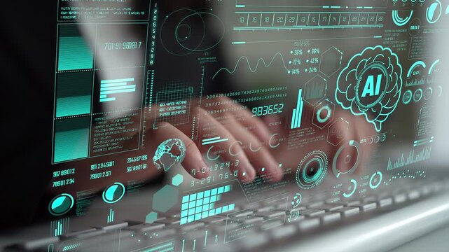 AI Assistant Brain Processor with LLM Technology, Big Data, Machine Learning, Generative AI for Business Support, Future Agentic AI Technology and Artificial Intelligence Prompt Engineering. Thunk