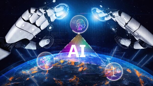 AI Assistant Brain Processor with LLM Technology, Big Data, Machine Learning, Generative AI for Business Support, Future Agentic AI Technology and Artificial Intelligence Prompt Engineering. Muxer