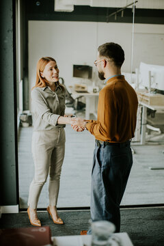 Meeting in modern office brings teamwork and collaboration to life