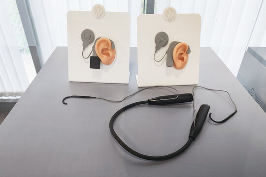 Advanced auditory device representing inclusive technology. Solution for hearing impairment promoting social integration and equal communication.