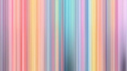 Fototapeta premium Blurred Pastel Stripes Creating an Ethereal Motion Effect in the Center of the Frame for Abstract Backgrounds
