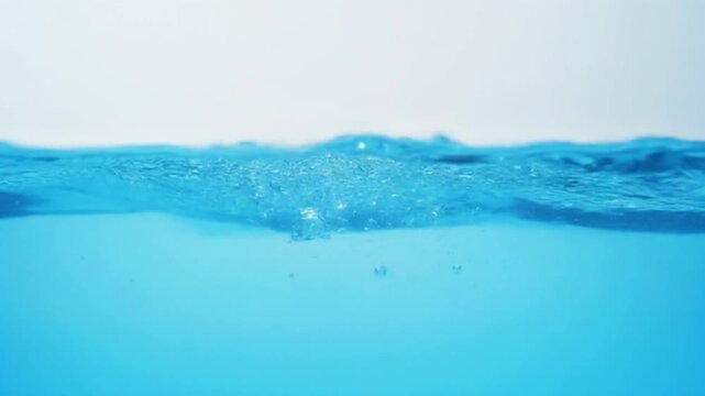 Dynamic Water Vortex and Splash Slow Motion