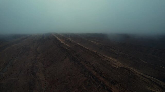 Aerial View of Altai Khanan Khets in Noyon Uul Valley, Gobi Desert, Mongolia
