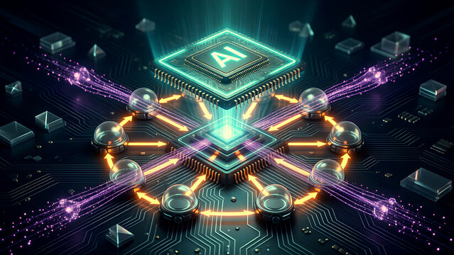 AI Warehouse Robot Fleet Coordination Wheel for Locus Symbotic Fortune 500 WMS Hero