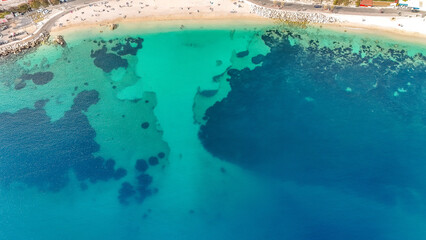 Fototapeta premium The stunning beauty of the french Riviera, Villefrance-sur-Mer, France