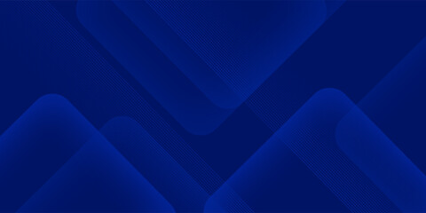 Obraz premium Abstract blue background. Modern simple blue geometric design. Minimal shapes. Suit for booklet, brochure, banner, poster, website, flyer, cover, corporate, backdrop. Vector illustration