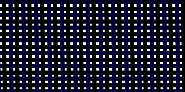 Monochrome bar code seamless pattern. Simple vector illustration. Binary bg with irregular thin and thick vertical lines