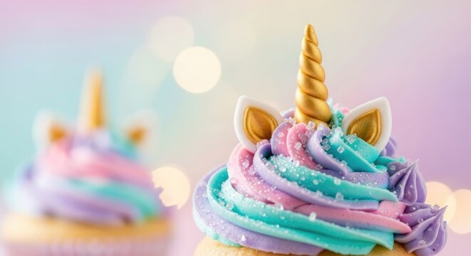 Unicorn Cupcakes - Magical Treats for Celebrations.