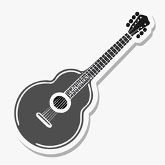 Fototapeta premium Acoustic Guitar Icon
