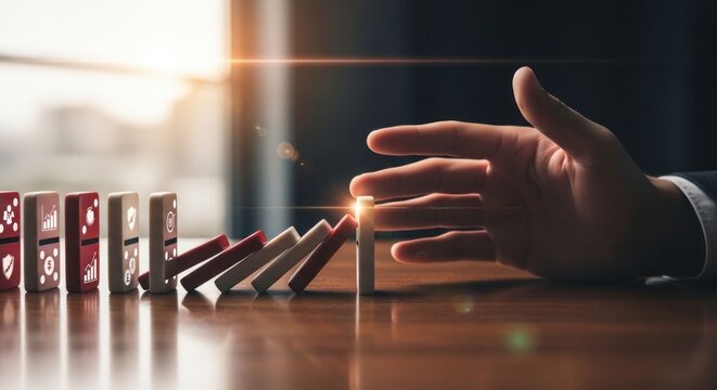Stopping the Domino Effect Business Strategy and Risk Management.