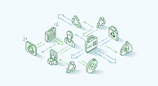 Financial transactions and money exchange concept.