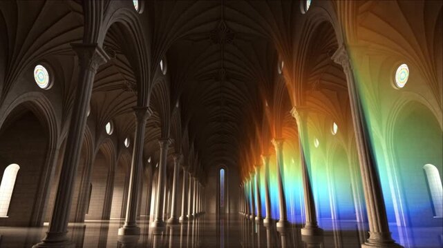 プリズム光を伴う革新的な有機的建築構造の組み立て