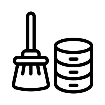datacleaning line icon