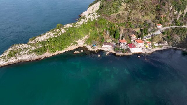 Gideros Bay, which bears the traces of the Genoese, where pirates took shelter in ancient times and is the natural harbor of the Square. Cide, Kastamonu, Turkey