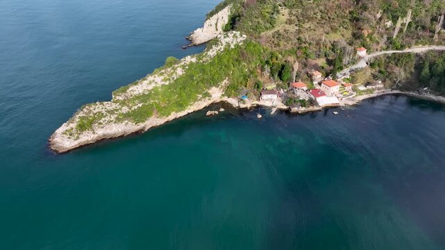 Gideros Bay, which bears the traces of the Genoese, where pirates took shelter in ancient times and is the natural harbor of the Square. Cide, Kastamonu, Turkey