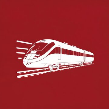 電車鉄道交通ピクトグラムアニメーション動画