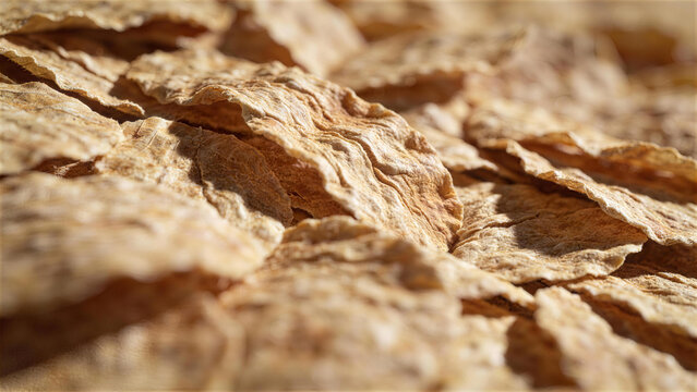 Healthy Soy Crisps: A close-up shot reveals the intricate textures and enticing colors of healthy soy crisps, a nutritious and flavorful snack option. 