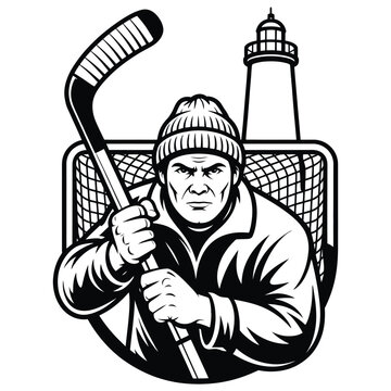 hockey clipart