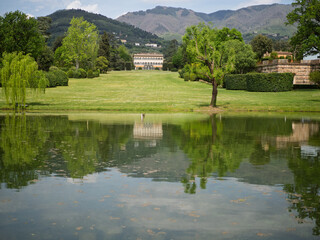 Obraz premium Villa in Tuscany. An average Tuscany villa in the province of Lucca