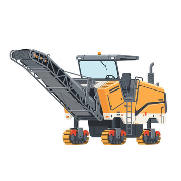 Asphalt Milling Machine for Road Construction and Pavement Repair