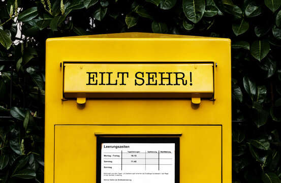 Eilt sehr! Briefkasten