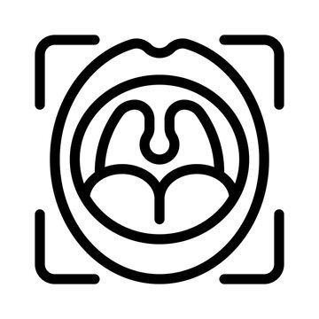 salivaglands line icon