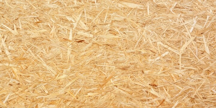 Wood particle board textured layer used in construction interior