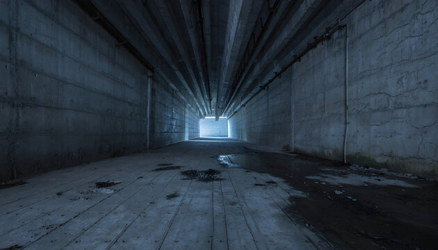 Underground Concrete Harsh Passage