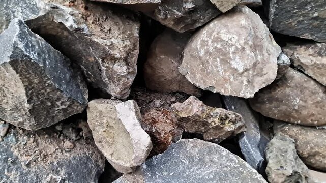 Mountain Stone for Strong and Durable Building Foundation Material
