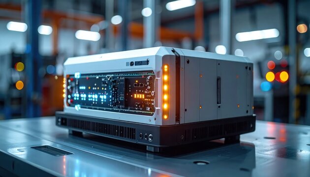 Advanced Industrial Machine Vision System with LED Illumination.