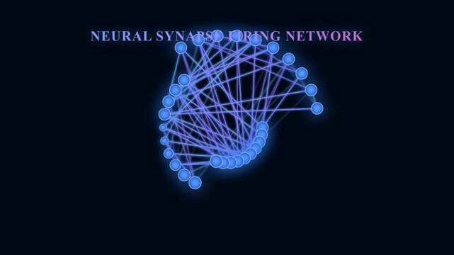 Dynamic visualization of intricate neural synapse firing networks illustrates advanced Organoid Disease Modeling for neuroscientific breakthroughs.
