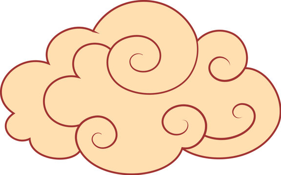 Chinese auspicious cloud