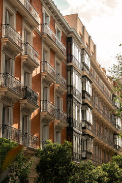 Fachadas y arquitectura de edificios de Madrid