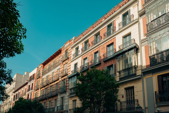 Fachadas y arquitectura de edificios de Madrid