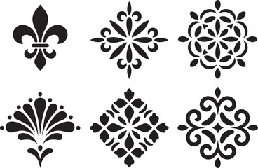 Obraz premium Ornate floral patterns