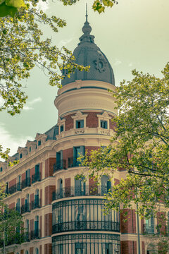 Fachadas y arquitectura de edificios de Madrid