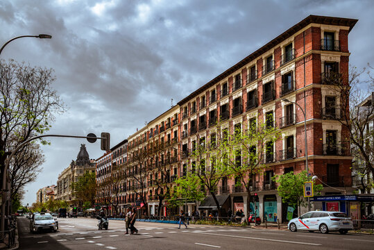 Fachadas y arquitectura de edificios de Madrid
