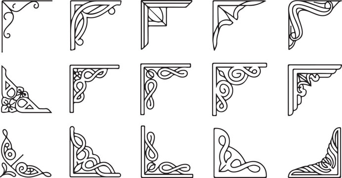  decorative frame elements