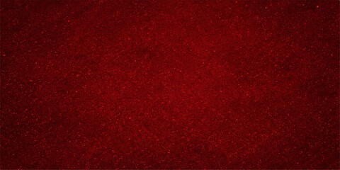 Fototapeta premium A dark vintage red textured backdrop featuring a rough grunge pattern across various materials like old leather, blank paper, and textile fabric surface design for a Christmas wallpaper background