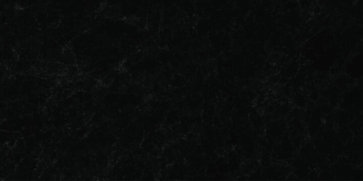 Dark charcoal grunge wall texture background. Dark black rough grunge surface with smoke edge. Black texture chalk board and black board.