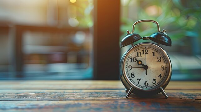 Time management strategies copy space background