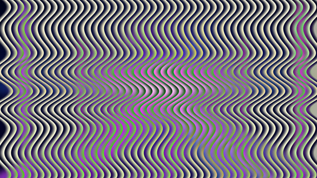 Wavy pattern with gray background and black lines