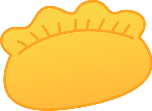 Dumpling in yellow
