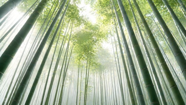 Arashiyama-style bamboo forest