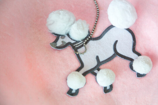 Pink Poodle Skirt  Detail
