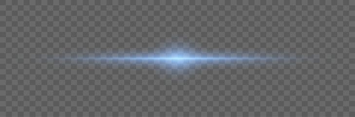 Fototapeta premium Laser shine ray vector energy spotlight abstract line with glowing neon effects and radiant light projection creating futuristic background illustration concept