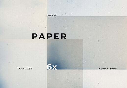 Paper Textures with Soft Ink Stains